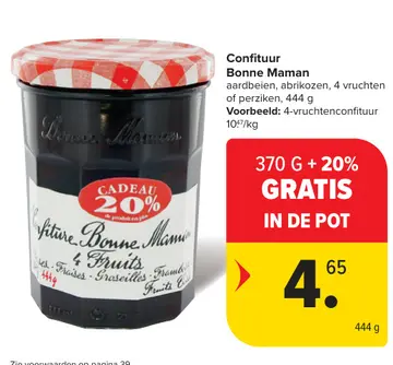 Aanbieding: Bonne Maman Confituur