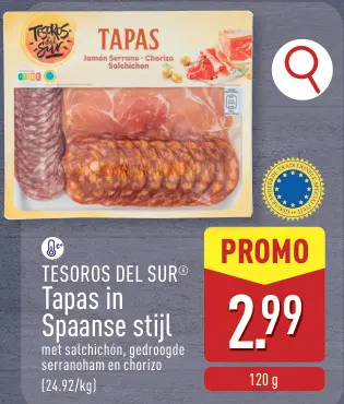 Promotie: Tapas in Spaanse stijl