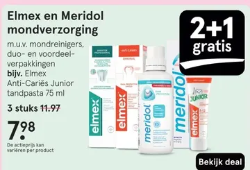 Aanbieding: Elmex en Meridol mondverzorging