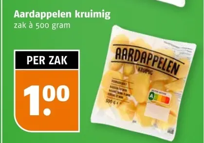 Aanbieding: Aardappelen kruimig