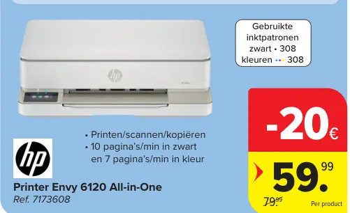 Offre: Printer Envy 6120 All-in-One