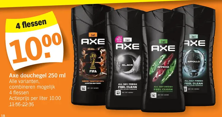 Promotie: Axe douchegel