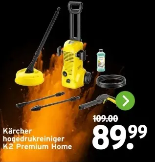 Aanbieding: Kärcher hogedrukreiniger K2 Premium Home