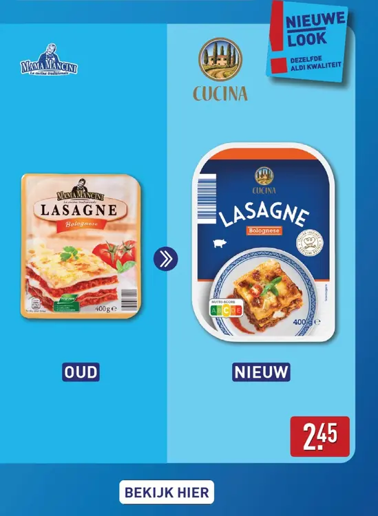Aanbieding: Lasagne Bolognese