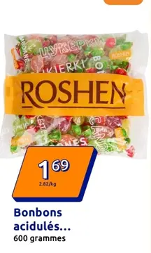 Offre: Bonbons acidulés