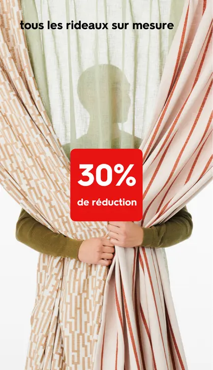 Offre: HEMA Rideaux sur mesure