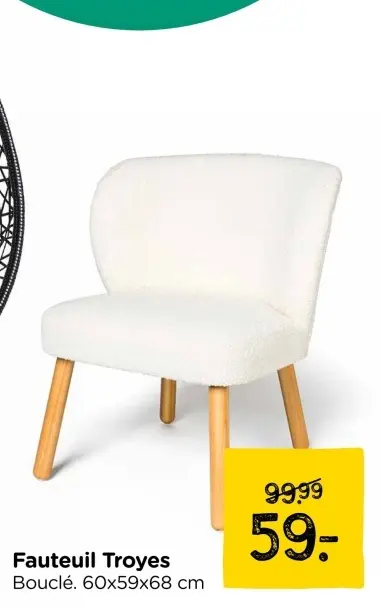 Aanbieding: Fauteuil Troyes