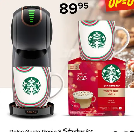 Promotie: Dolce Gusto Genio S Starbucks