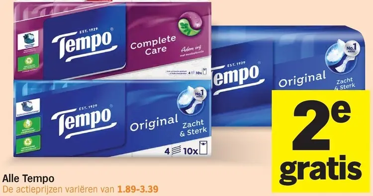 Aanbieding: Zakdoekjes