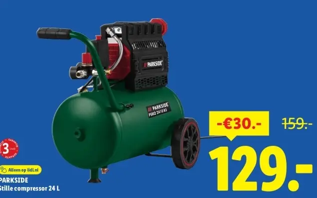 Aanbieding: Stille compressor