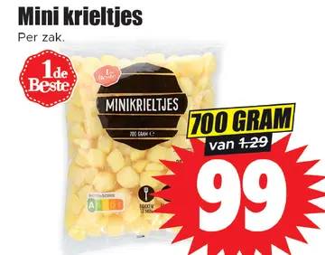 Aanbieding: Mini krieltjes