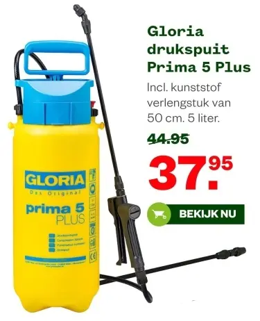 Aanbieding: Drukspuit Prima 5 Plus