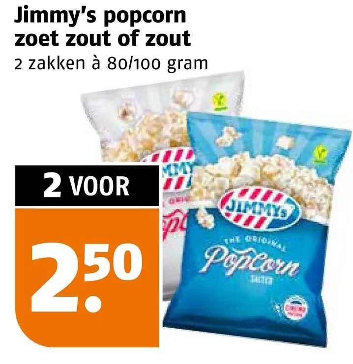 Aanbieding: popcorn