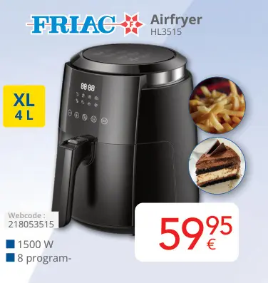 Aanbieding: Airfryer