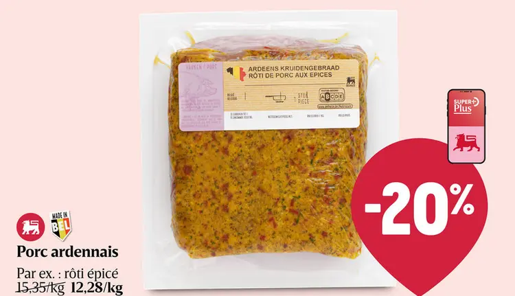 Offre: Rôti ardennais | Porc