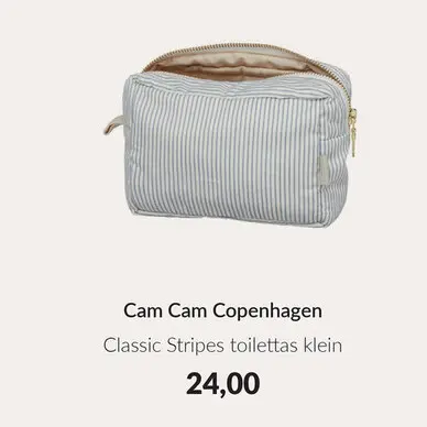 Aanbieding: Classic Stripes toilettas klein