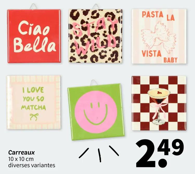 Offre: Carreaux