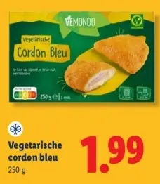 Aanbieding: Vegetarische cordon bleu