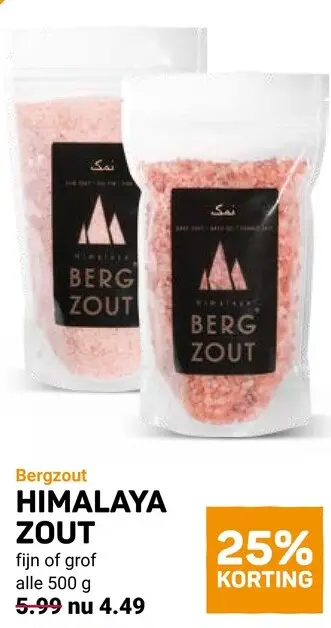 Aanbieding: Himalaya zout