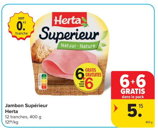 Offre: Jambon Supérieur