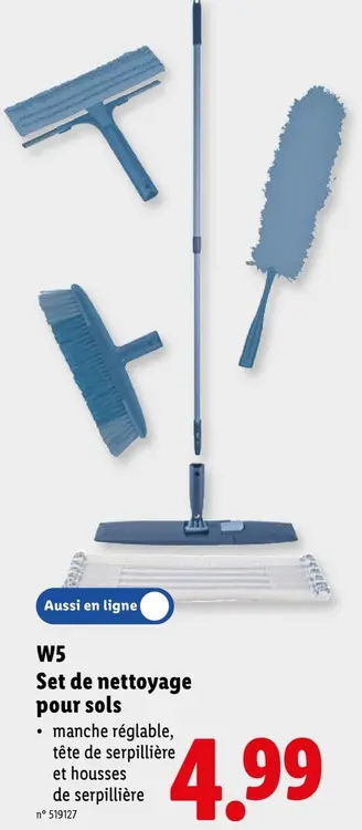 Offre: Set de nettoyage pour sols