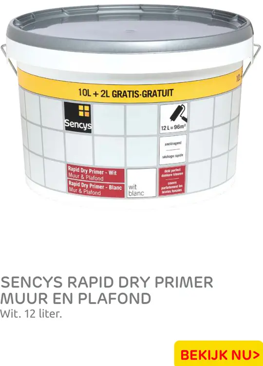 Aanbieding: Rapid Dry Primer Muur En Plafond