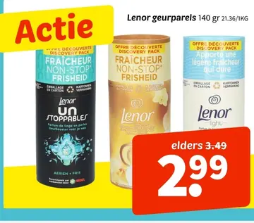 Aanbieding: Lenor geurparels