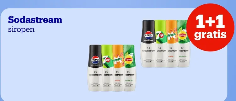 Aanbieding: Sodastream siropen
