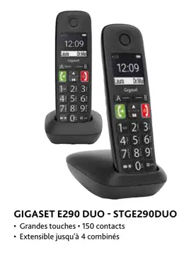 Offre: Gigaset e290 duo - stge290duo