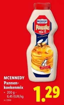 Promotie: Pannenkoekenmix