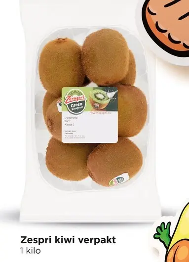 Aanbieding: Zespri kiwi verpakt