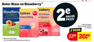 Aanbieding: Roter Blaas en Blaseberry