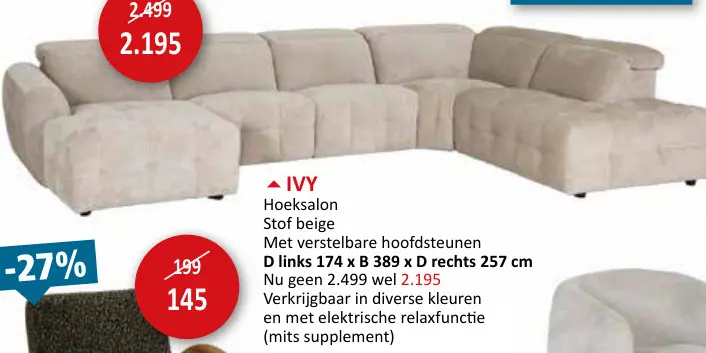 Promotie: IVY Hoeksalon