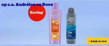 Aanbieding: Andrélon en Dove