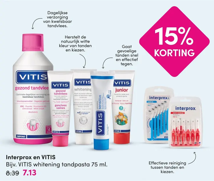 Aanbieding: Interprox en VITIS
