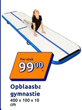 Promotie: Opblaasbare gymnastiek