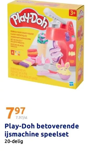 Aanbieding: Play-Doh betoverende ijsmachine speelset