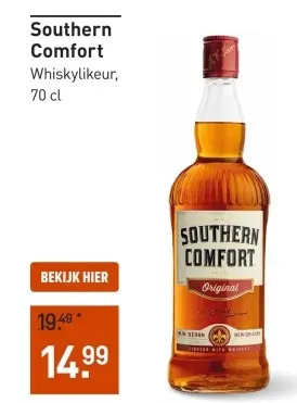 Aanbieding: Southern Comfort