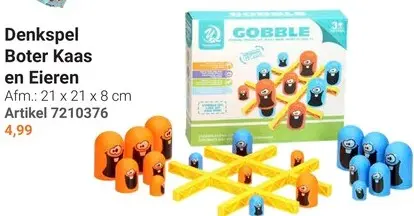 Aanbieding: Denkspel Boter Kaas en Eieren