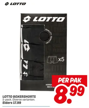 Aanbieding: Boxershorts