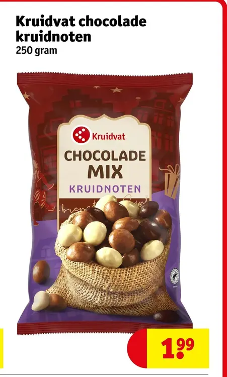 Aanbieding: Kruidvat chocolade kruidnoten