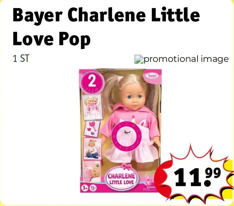Promotie: Charlene Little Love Pop