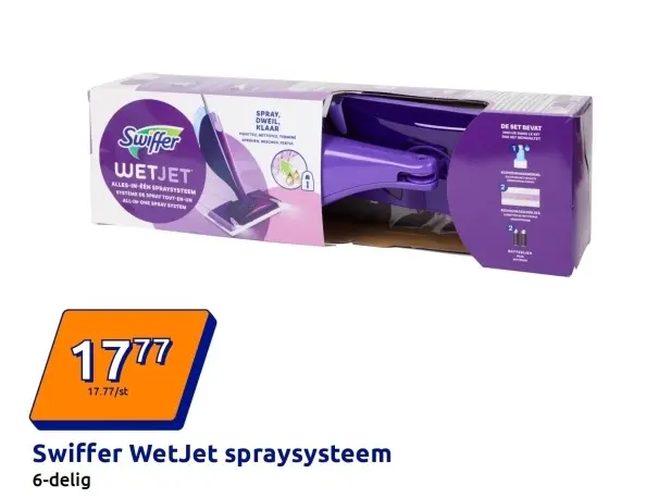 Aanbieding: Swiffer WetJet spraysysteem
