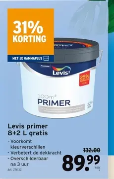 Aanbieding: Levis primer