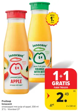 Aanbieding: Fruitsap
