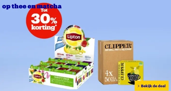 Aanbieding: Thee en matcha