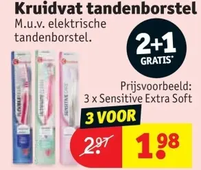 Promotie: Kruidvat tandenborstel