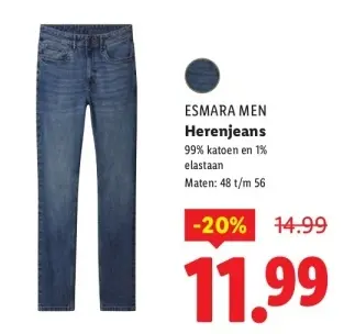 Aanbieding: Herenjeans