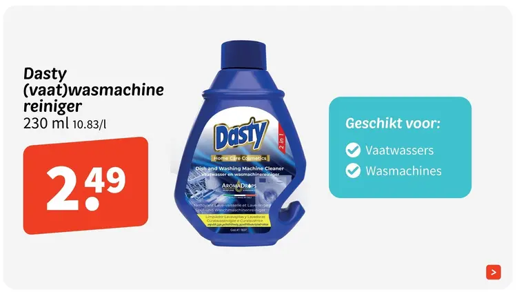Promotie: (Vaat)wasmachine reiniger