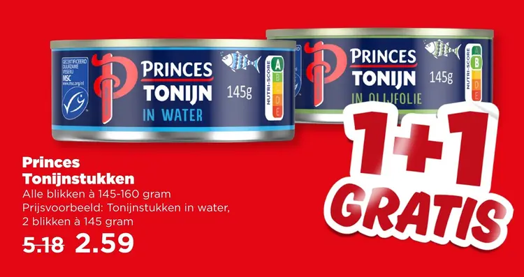 Aanbieding: Tonijnstukken